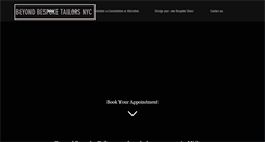 Desktop Screenshot of beyondbespoke.com