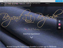 Tablet Screenshot of beyondbespoke.com